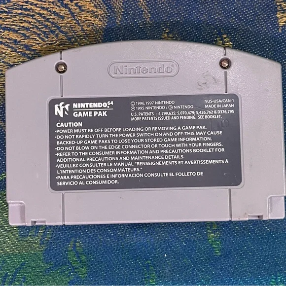 Vintage Mission Impossible N64 Authentic Retro Stealth Cartridge - Picture 3 of 3